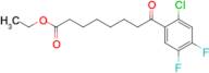 Ethyl 8-(2-Chloro-4,5-difluorophenyl)-8-oxooctanoate