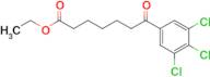 Ethyl 7-(3,4,5-trichlorophenyl)-7-oxoheptanoate