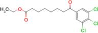 Ethyl 8-(3,4,5-trichlorophenyl)-8-oxooctanoate