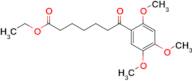 Ethyl 7-(2,4,5-trimethoxyphenyl)-7-oxoheptanoate