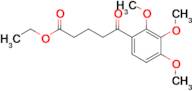 Ethyl 5-(2,3,4-trimethoxyphenyl)-5-oxovalerate