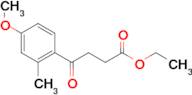 Ethyl 4-(4-Methoxy-2-methylphenyl)-4-oxobutanoate