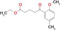 Ethyl 5-(2-Methoxy-5-methylphenyl)-5-oxovalerate