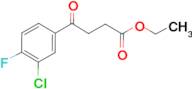 Ethyl 4-(3-Chloro-4-fluorophenyl)-4-oxobutanoate