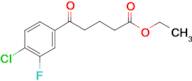 Ethyl 5-(4-Chloro-3-fluorophenyl)-5-oxovalerate