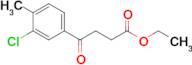 Ethyl 4-(3-Chloro-4-methylphenyl)-4-oxobutanoate