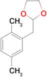 2,5-Dimethyl-1-(1,3-dioxolan-2-ylmethyl)benzene