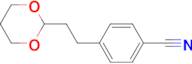 4-(1,3-Dioxan-2-ylethyl)benzonitrile