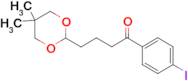 4-(5,5-dimethyl-1,3-dioxan-2-yl)-4'-iodobutyrophenone