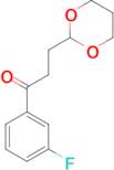 3-(1,3-Dioxan-2-yl)-3'-fluoropropiophenone
