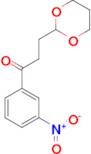 3-(1,3-dioxan-2-yl)-3'-nitropropiophenone