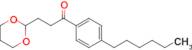 3-(1,3-Dioxan-2-yl)-4'-hexylpropiophenone