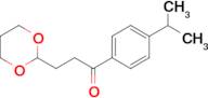 3-(1,3-dioxan-2-yl)-4'-isopropylpropiophenone