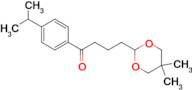 4-(5,5-Dimethyl-1,3-dioxan-2-yl)-4'-isopropylbutyrophenone