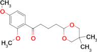 2',4'-Dimethoxy-4-(5,5-dimethyl-1,3-dioxan-2-yl)butyrophenone