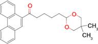 9-[5-(5,5-dimethyl-1,3-dioxan-2-yl)valeryl]phenanthrene