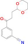 3'-cyano-3-(1,3-dioxan-2-yl)propiophenone