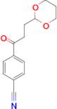 4'-Cyano-3-(1,3-dioxan-2-yl)propiophenone