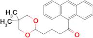 9-[4-(5,5-dimethyl-1,3-dioxan-2-yl)butyryl]anthracene