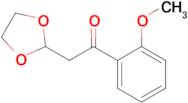 2-(1,3-Dioxolan-2-yl)-1-(2-methoxy-phenyl)-ethanone