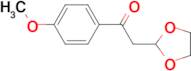 2-(1,3-Dioxolan-2-yl)-1-(4-methoxy-phenyl)-ethanone