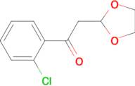 1-(2-Chloro-phenyl)-2-(1,3-dioxolan-2-yl)-ethanone