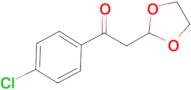 1-(4-Chloro-phenyl)-2-(1,3-dioxolan-2-yl)-ethanone