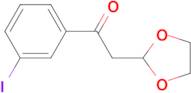 2-(1,3-Dioxolan-2-yl)-1-(3-iodo-phenyl)-ethanone