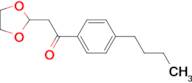 1-(4-Butyl-phenyl)-2-(1,3-dioxolan-2-yl)-ethanone