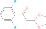 1-(2,6-Difluoro-phenyl)-2-(1,3-dioxolan-2-yl)-ethanone