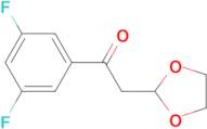 1-(3,5-Difluoro-phenyl)-2-(1,3-dioxolan-2-yl)-ethanone