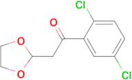 1-(2,5-Dichloro-phenyl)-2-(1,3-dioxolan-2-yl)-ethanone