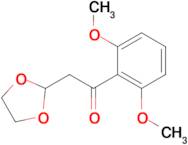 1-(2,6-Dimethoxy-phenyl)-2-(1,3-dioxolan-2-yl)-ethanone