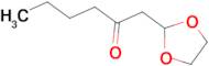 1-(1,3-Dioxolan-2-yl)-hexan-2-one