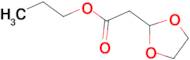 (1,3-Dioxolan-2-yl)-acetic acid propyl ester