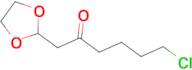 6-Chloro-1-(1,3-dioxolan-2-yl)-hexan-2-one