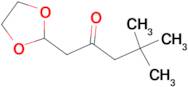 1-(1,3-Dioxolan-2-yl)-4,4-dimethyl-pentan-2-one