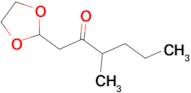 1-(1,3-Dioxolan-2-yl)-3-methyl-hexan-2-one