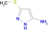 3-(Methylthio)-1H-pyrazol-5-amine