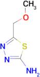 5-(Methoxymethyl)-1,3,4-thiadiazol-2-amine