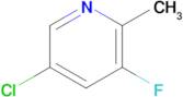 5-Chloro-3-fluoro-2-methylpyridine