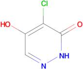 4-Chloro-5-hydroxypyridazin-3(2H)-one