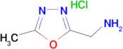 (5-Methyl-1,3,4-oxadiazol-2-yl)methanamine hydrochloride