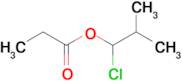 1-Chloro-2-methylpropyl propionate