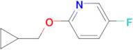 2-(Cyclopropylmethoxy)-5-fluoropyridine