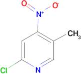 2-Chloro-5-methyl-4-nitropyridine