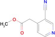 Methyl 2-(3-cyanopyridin-4-yl)acetate