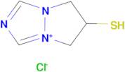 6,7-dihydro-6-mercapto-5H-Pyrazolo[1,2-a][1,2,4]triazol-4-ium chloride