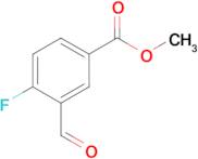 Methyl 4-fluoro-3-formylbenzoate