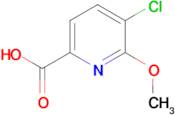 5-Chloro-6-methoxypicolinic acid